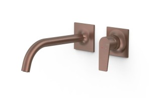 TRES PROJECT Element zewnętrzny do podtynkowego korpusu baterii umywalkowej, kolor Volcanic 22130002VO