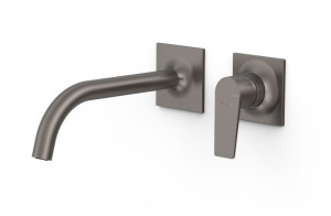 TRES PROJECT Element zewnętrzny do podtynkowego korpusu baterii umywalkowej, grafit 22130002GR