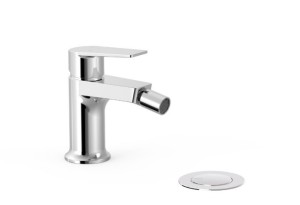 TRES PROJECT Bateria bidetowa z korkiem automatycznym, chrom 22112001DA