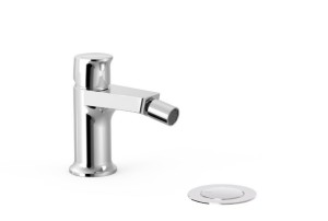 TRES PROJECT Bateria bidetowa z korkiem automatycznym, chrom 22112002DA