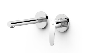 TRES FLAT Element zewnętrzny do podtynkowego korpusu baterii umywalkowej, chrom 22030021