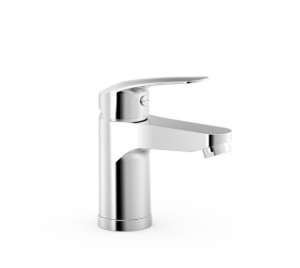 TRES BASE PLUS Bateria umywalkowa ekologiczna, chrom 21610410