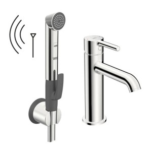 ORAS OPTIMA STYLE Bateria umywalkowa z bidetką Bluetooth, chrom, 2613FH