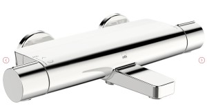 ORAS OPTIMA STYLE Bateria wannowa termostatyczna chrom, 7140NU