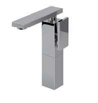 GRAFF SOLAR Jednouchwytowa bateria umywalkowa wysoka chrom, E-3705-LM31-PC