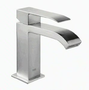 TRES CUADRO EXCLUSIVE Bateria umywalkowa w kolorze stalowym 00610101AC