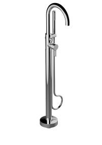 GRAFF TERRA Bateria wannowa wolnostojąca chrom, E1752LM46N-PCT