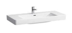 LAUFEN PRO S Umywalka ścienna 105x46 cm z otworem na baterię, H8139660001041