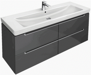 VILLEROY&BOCH SUBWAY 2.0 Szafka podumywalkowa 1287x590x449, A91610DH