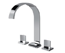 GRAFF SADE Bateria umywalkowa 3-otworowa chrom, E-1812-C14-PC