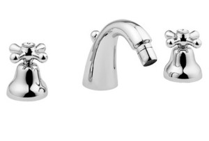 BUGNATESE OLD'800 Bateria bidetowa, chrom 025CR