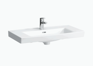LAUFEN PRO N Umywalka ścienna 80x42 cm z otworem na baterię, H8109570001041