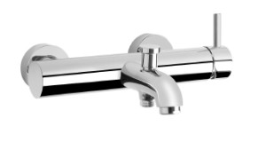 GRAFF TERRA Bateria wannowa ścienna bez zestawu natryskowego chrom, EX6775LM46XPC