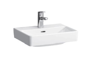 LAUFEN PRO S Umywalka ścienna 45x34 cm z otworem na baterię, H8159610001041