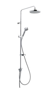 DAMIXA KUDOS COMPLETE 2 Zestaw natryskowy z deszczownicą chrom, 7651700