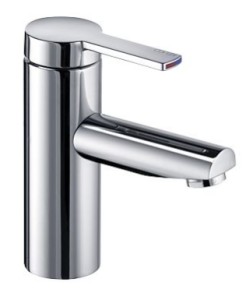 KEUCO PLAN BLUE Bateria umywalkowa z korkiem automatycznym chrom, 53902010000