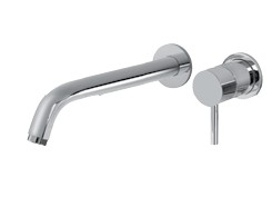 GRAFF M.E. Bateria naścienna umywalkowa z wylewką 23,5 cm chrom, E6136LM41WPCT