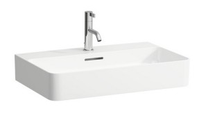 LAUFEN VAL Umywalka ścienna 65x42 z otworem na baterię, szlifowany spód umywalki H8162840001041
