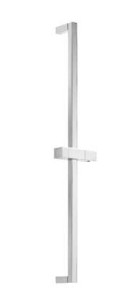 TRES CUADRO-SLIM Drążek niklowany dł. 663 mm, chrom 107922