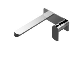 GRAFF PHASE Bateria umywalkowa ścienna wylewka 23,5 cm chrom, E-6636-LM45W-PC-T