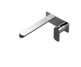 GRAFF PHASE Bateria umywalkowa ścienna wylewka 19,1 cm chrom, E-6635-LM45W-PC