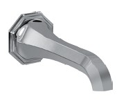 GRAFF TOPAZ Wylewka wannowa ścienna 18 cm chrom, E8560PC