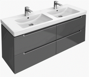 VILLEROY&BOCH SUBWAY 2.0 Szafka podumywalkowa 1287x590x449, A91710DH